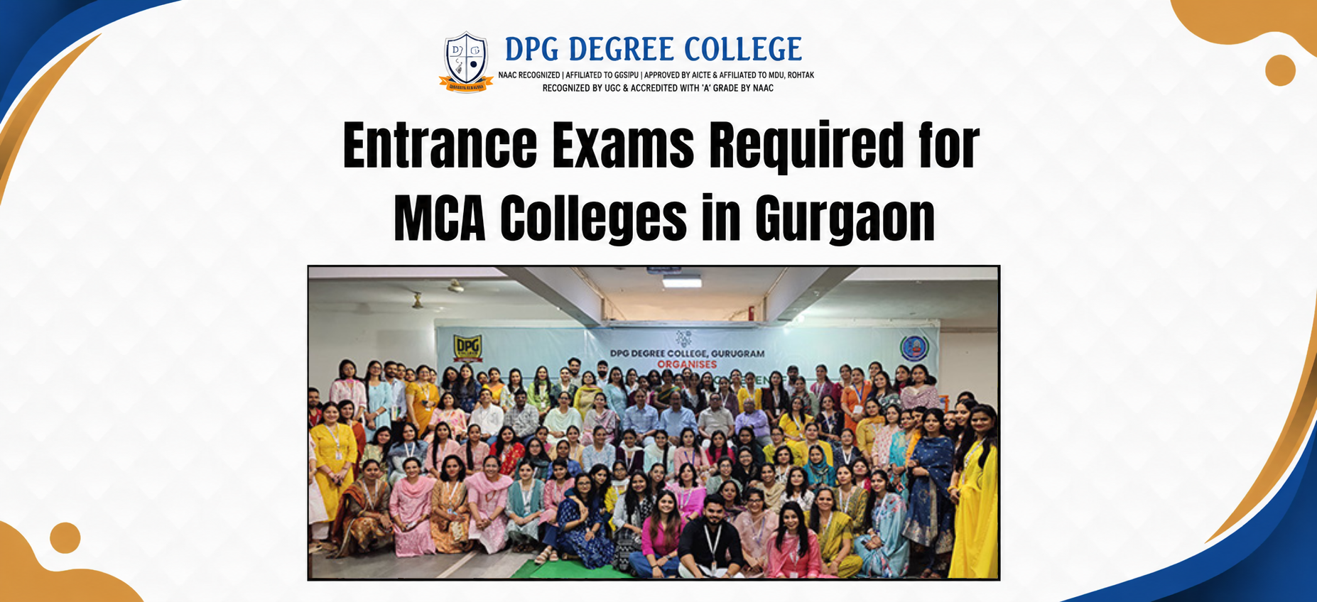 Entrance Exams Required for MCA Colleges in Gurgaon